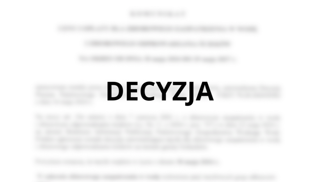 decyzja